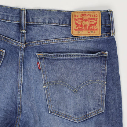 Levi's 541 Men's Denim Shorts Blue 36W Cotton