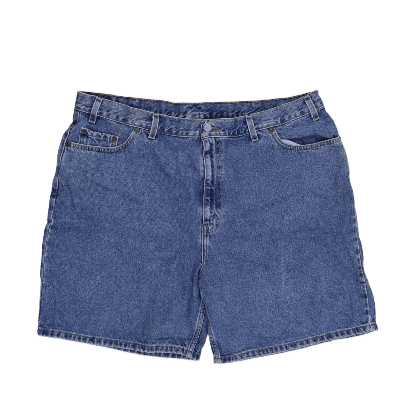 Levi's Womens Vintage High Rise Denim Shorts Blue 22W 100% Cotton