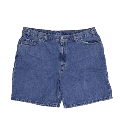 Levi's Womens Vintage High Rise Denim Shorts Blue 22W 100% Cotton