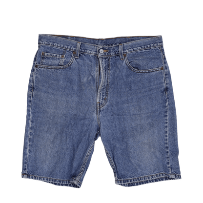 Levi's 505 Regular Fit Blue Denim Shorts W38 Cotton Vintage