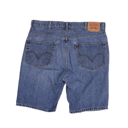Levi's 505 Regular Fit Blue Denim Shorts W38 Cotton Vintage