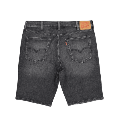 Levi's 541 Athletic Fit Black Denim Shorts W38 Cotton Blend