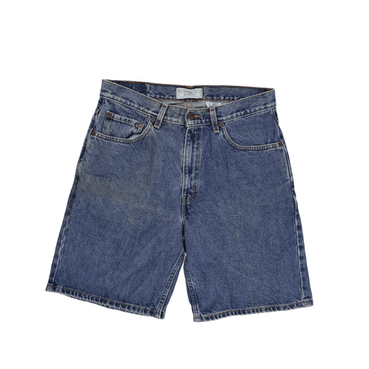 Levi's Signature Relaxed Fit Denim Shorts Classic Blue W33 100% Cotton
