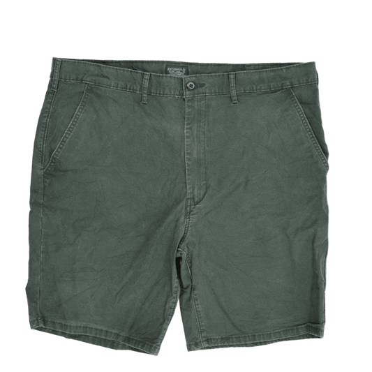 Levi's Chino Shorts Dark Green 34 Inseam 100 Percent Cotton Men's Casual Wear