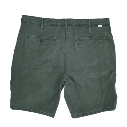 Levi's Chino Shorts Dark Green 34 Inseam 100 Percent Cotton Men's Casual Wear
