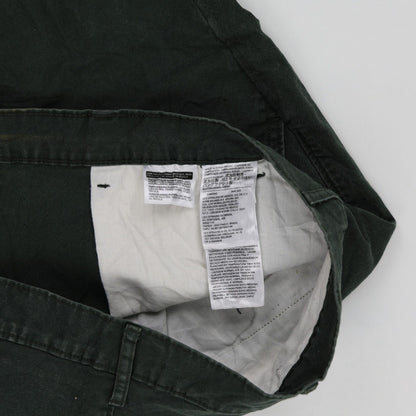 Levi's Chino Shorts Dark Green 34 Inseam 100 Percent Cotton Men's Casual Wear