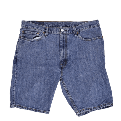Levi's 505 Vintage Blue Denim Shorts W36 Casual Cotton