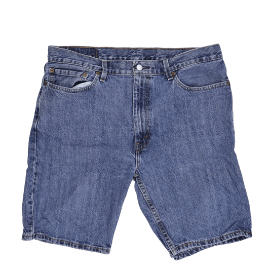 Levi's 505 Vintage Blue Denim Shorts W36 Casual Cotton