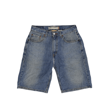 Levi's 569 Loose Straight Fit Denim Shorts Blue W30 100 Percent Cotton Vintage