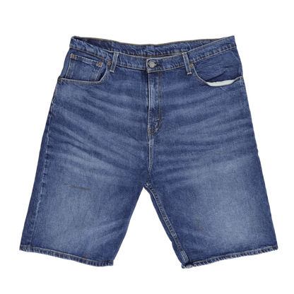Levi's 569 Loose Fit Denim Shorts Blue W36 Cotton Vintage
