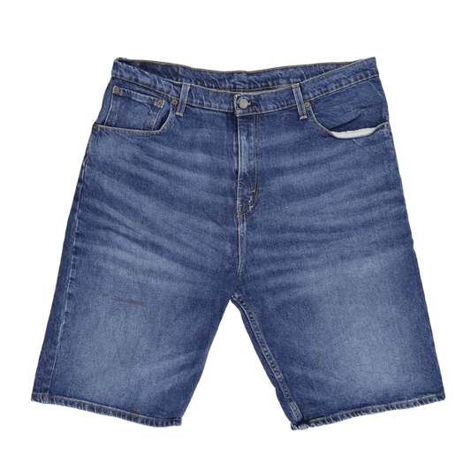 Levi's 569 Loose Fit Denim Shorts Blue W36 Cotton Vintage