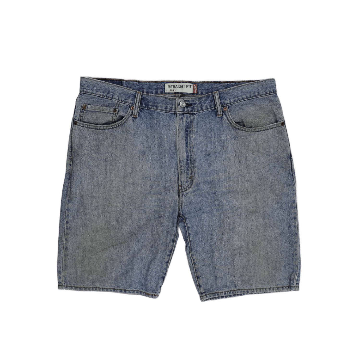 Levi's 505 Vintage Light Blue Denim Shorts W40 Cotton
