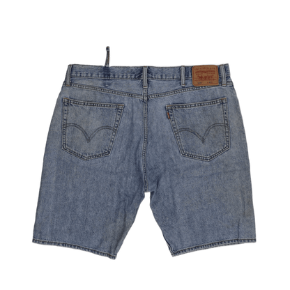 Levi's 505 Vintage Light Blue Denim Shorts W40 Cotton