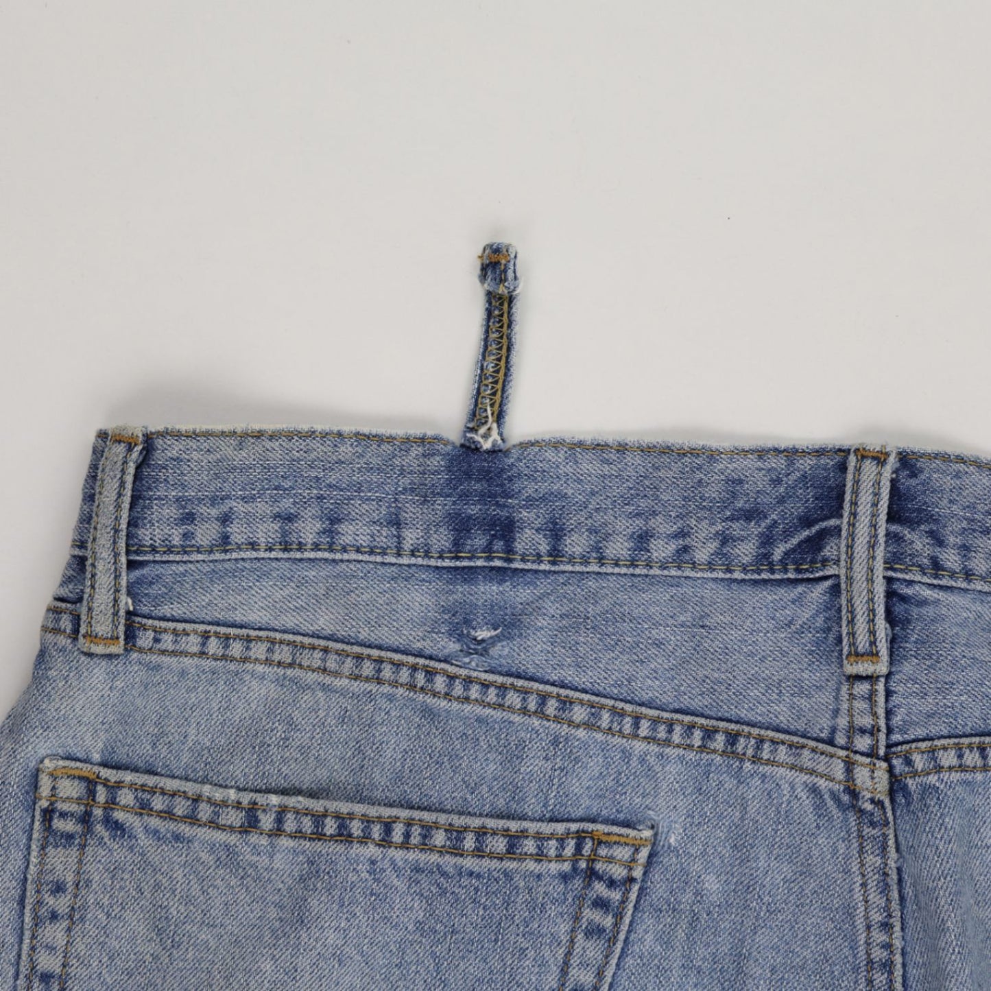 Levi's 505 Vintage Light Blue Denim Shorts W40 Cotton