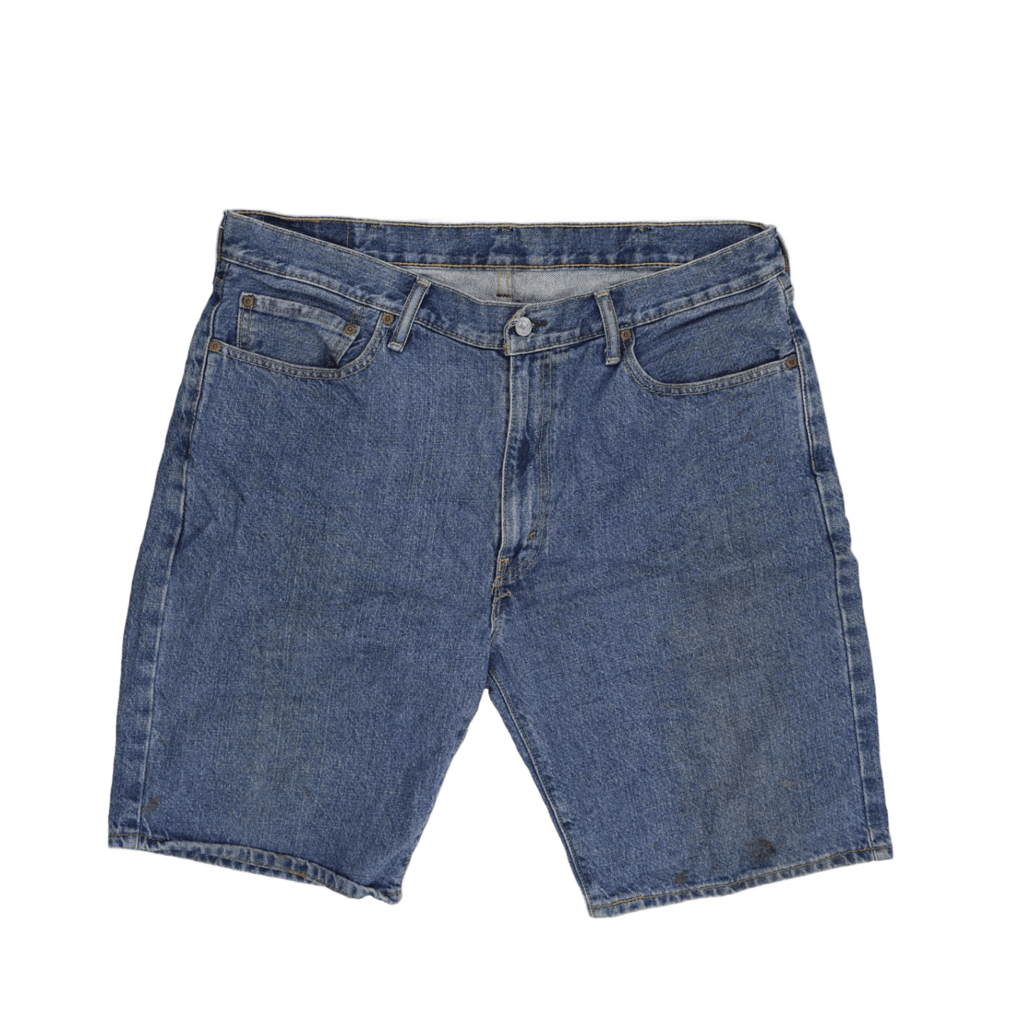 Levi's 505 Vintage Denim Shorts Blue W38 Cotton