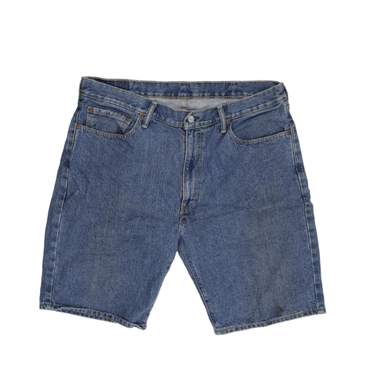 Levi's 505 Vintage Denim Shorts Blue W38 Cotton