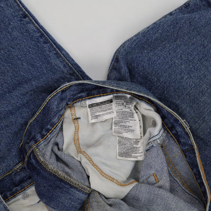Levi's 505 Vintage Denim Shorts Blue W38 Cotton
