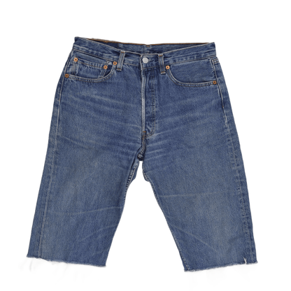 Levi's 501 Vintage Cut-Off Denim Shorts Blue W31 L34 100% Cotton