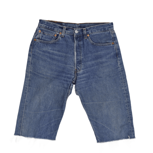 Levi's 501 Vintage Cut-Off Denim Shorts Blue W31 L34 100% Cotton