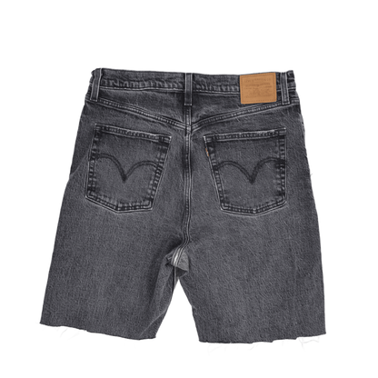 Levi's Black Denim Shorts 32W 100 Cotton Waterless Cutoff