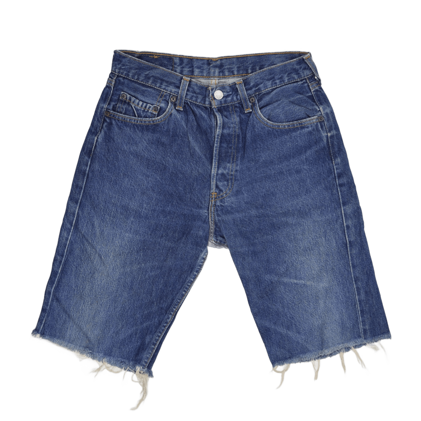 Levi's 501 Vintage Denim Cut Off Shorts Blue W30 L34 Cotton