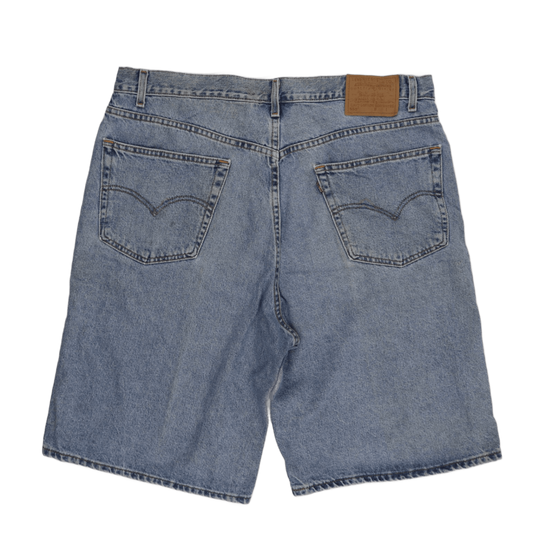 Levi's 550 Relaxed Fit Vintage Denim Shorts Light Blue W40 Cotton