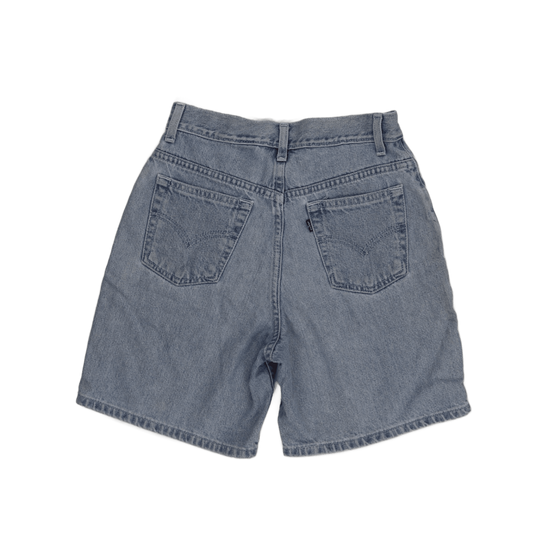 Levi's Vintage High Waist Blue Denim Shorts Women's Size 6 13 Inseam Cotton