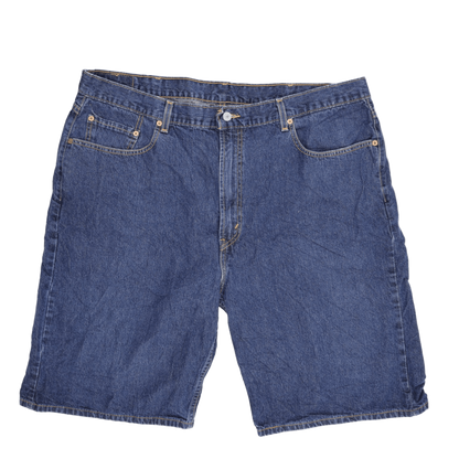 Levi's 569 Loose Straight Fit Denim Shorts Blue W42 100 Percent Cotton Vintage
