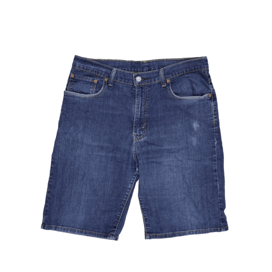 Levi's Blue Denim Shorts for Men W32 L12 100% Cotton Vintage