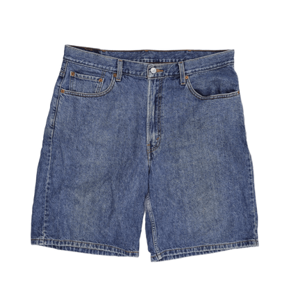 Levi's 550 Men's Relaxed Fit Blue Denim Shorts W38 100% Cotton Vintage