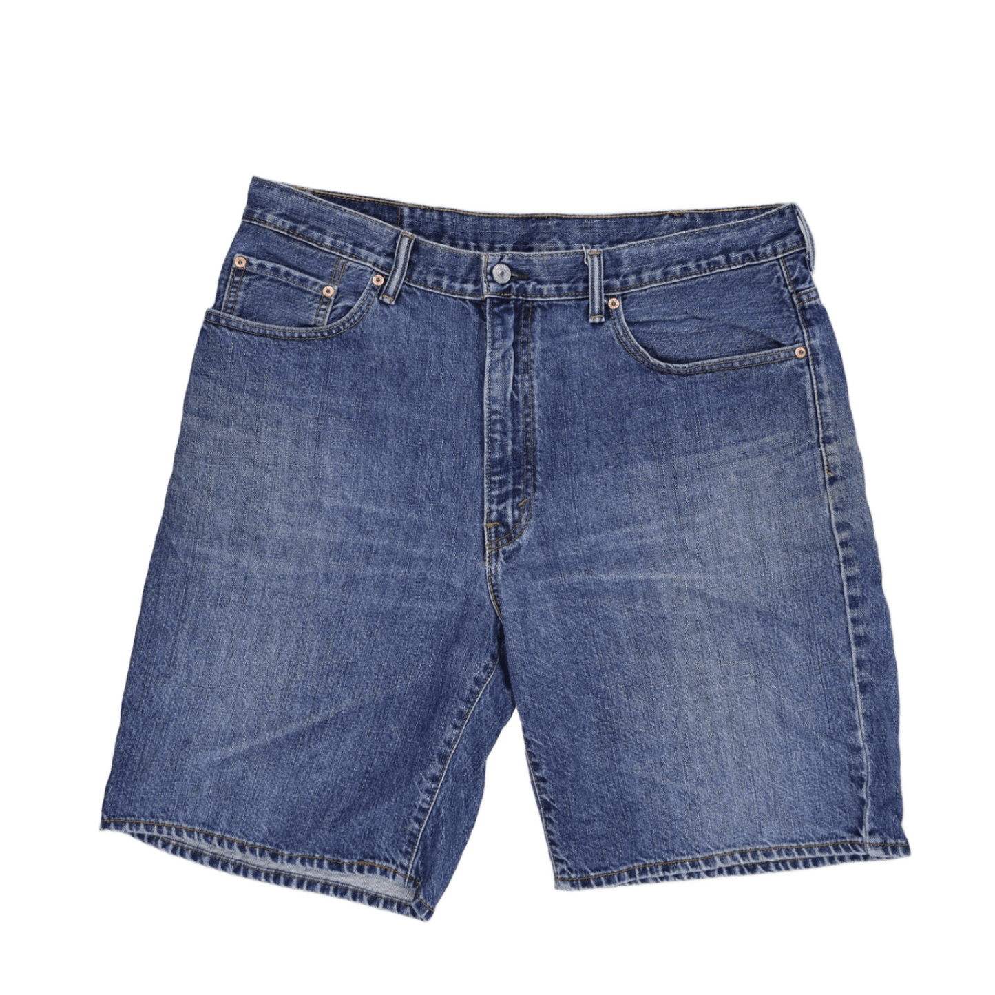 Levi's 550 Vintage Denim Shorts Blue W38 Cotton