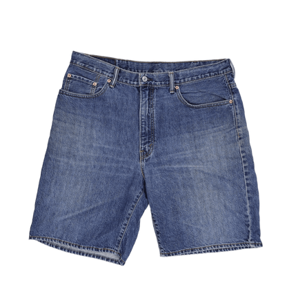 Levi's 550 Vintage Denim Shorts Blue W38 Cotton