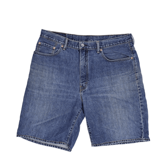 Levi's 550 Vintage Denim Shorts Blue W38 Cotton