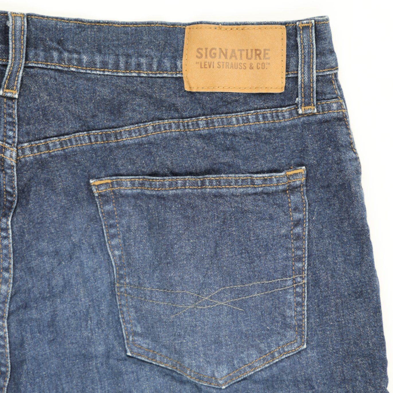 Levi Strauss & Co Denim Shorts Blue Size 36 99 Cotton 1 Elastane