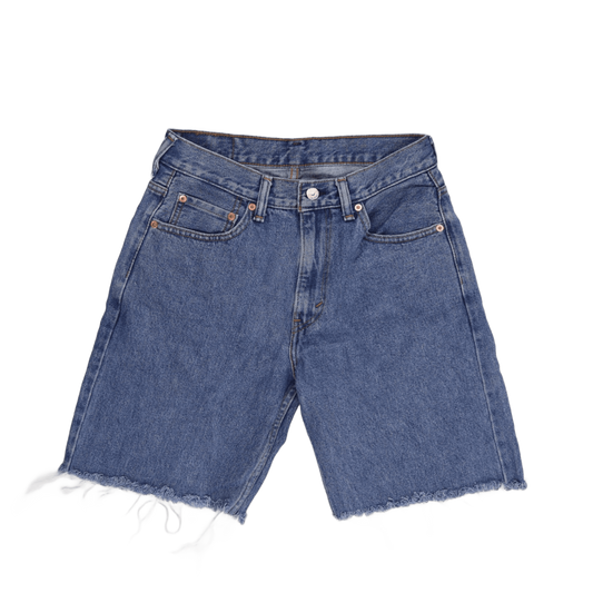 Levi's 550 Vintage Relaxed Fit Denim Shorts Blue Size 30 100 Cotton Pre-owned
