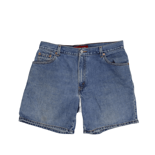 Levi's Vintage Denim Shorts Blue Size 34 Cotton Men's 14 Inch Inseam