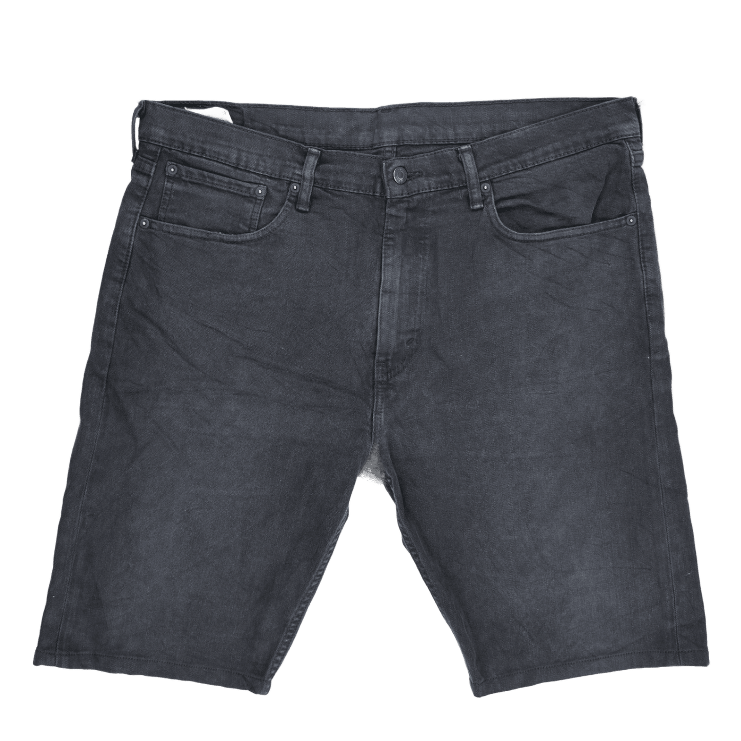 Levi's 508 Men's Black Denim Shorts Size W36 Cotton