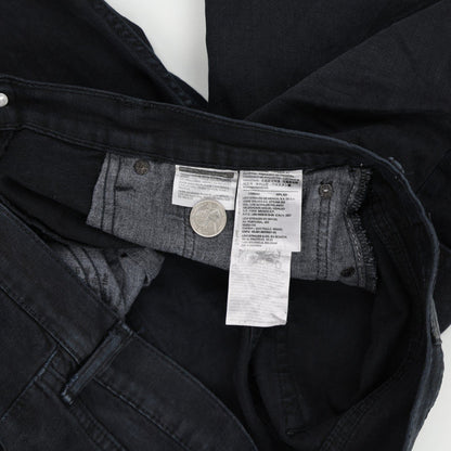Levi's 508 Men's Black Denim Shorts Size W36 Cotton