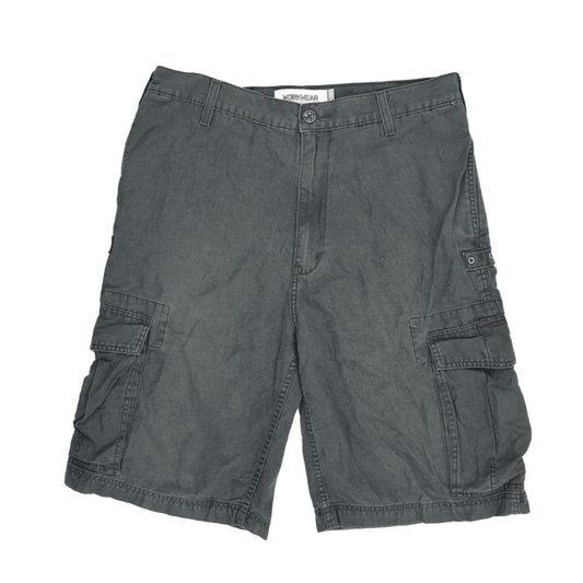 Levi's Workwear Grey Cargo Shorts W34 100% Cotton Men's