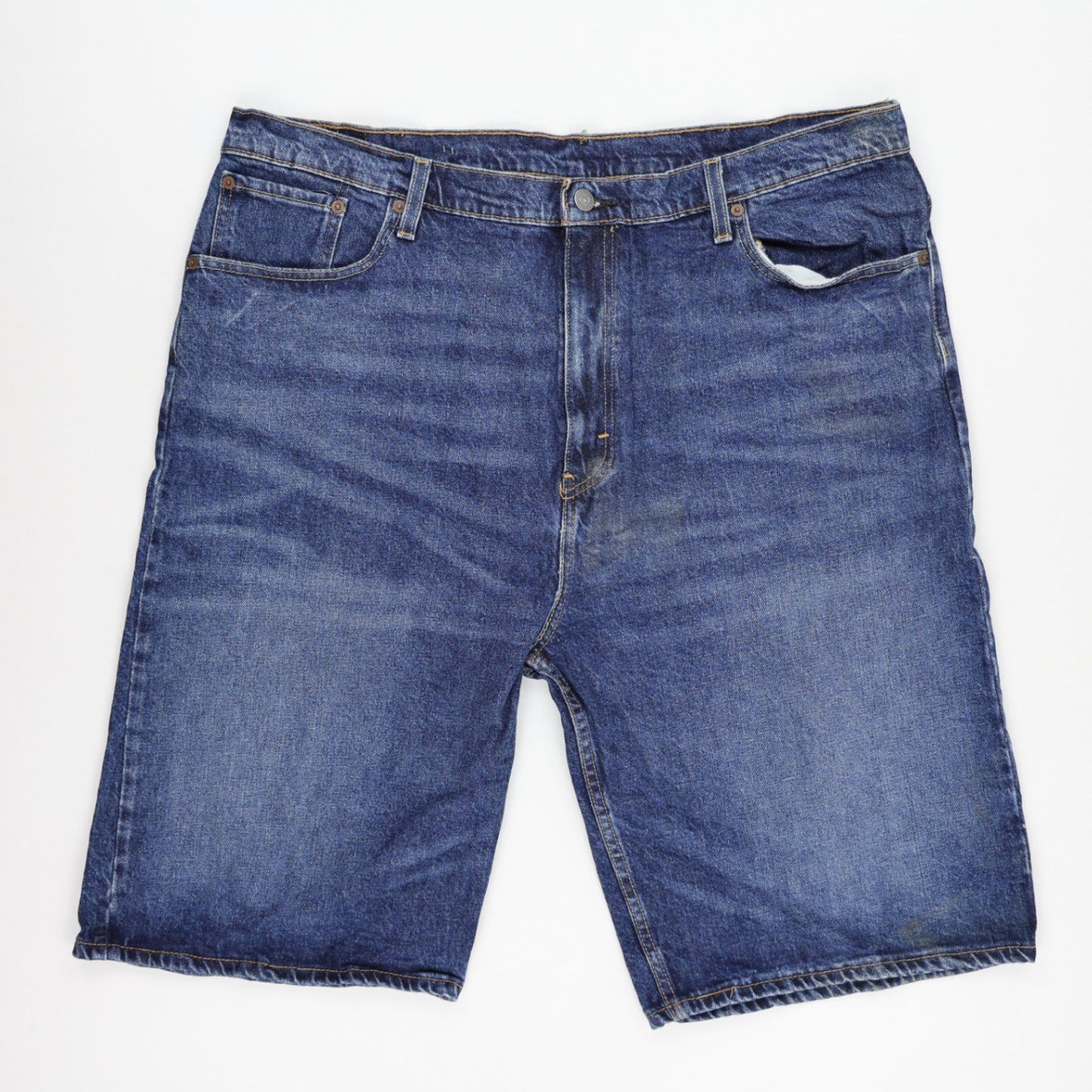 Levi's 569 Vintage Men's Blue Denim Shorts W40 L11 Cotton