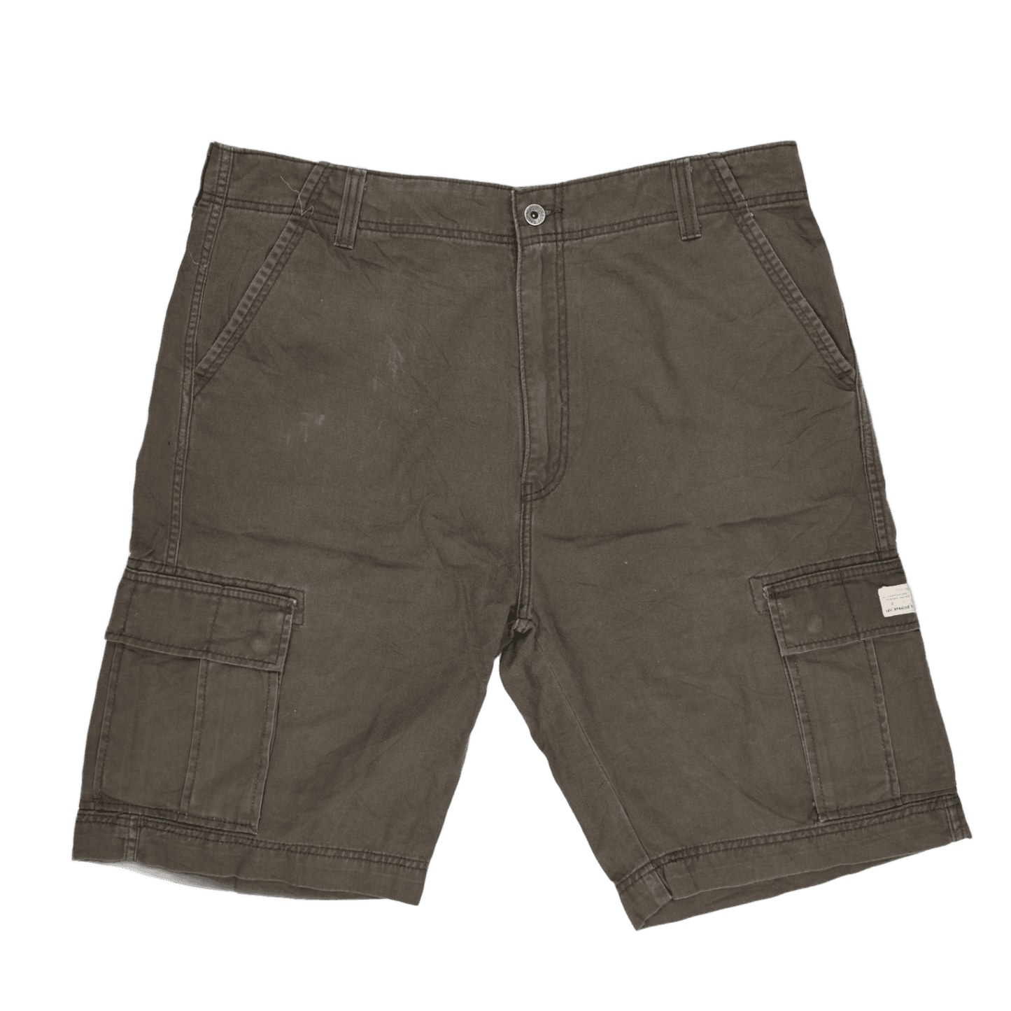 Levi's Men's Cargo Shorts Brown W40 100% Cotton