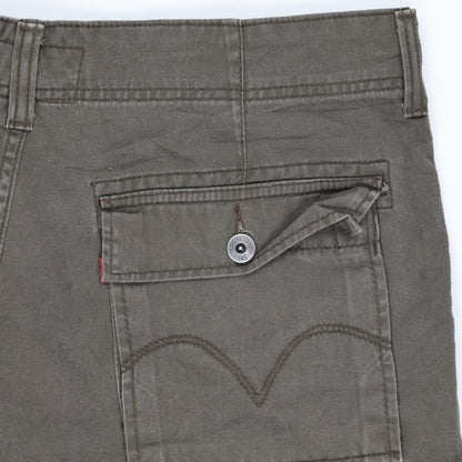 Levi's Men's Cargo Shorts Brown W40 100% Cotton