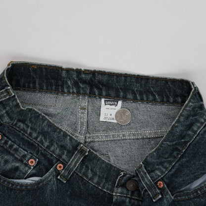 Levi's Vintage Cut Off Shorts Mid Blue Large 100% Cotton 21 cm Inseam