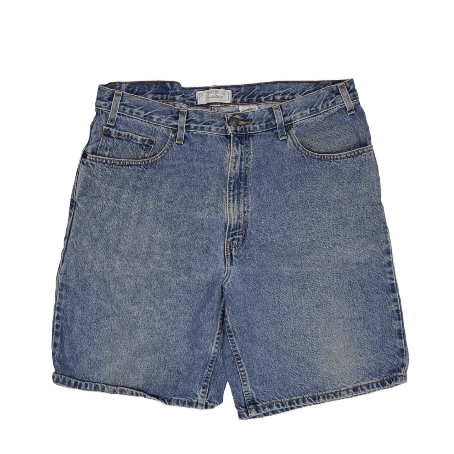Levi's Strauss Vintage Blue Denim Shorts W36 100% Cotton Relaxed Fit