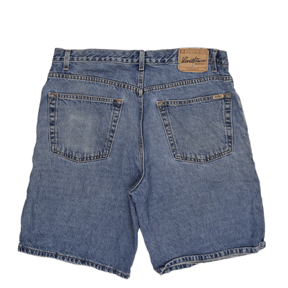 Levi's Strauss Vintage Blue Denim Shorts W36 100% Cotton Relaxed Fit