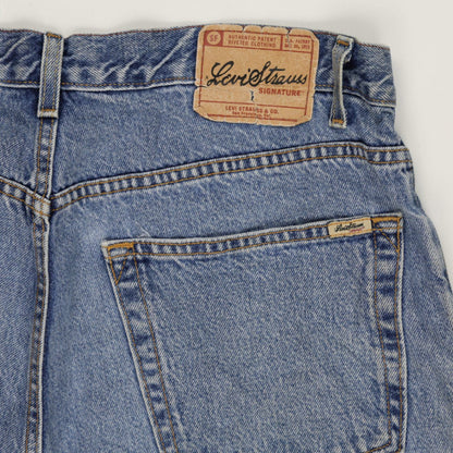 Levi's Strauss Vintage Blue Denim Shorts W36 100% Cotton Relaxed Fit