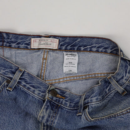 Levi's Strauss Vintage Blue Denim Shorts W36 100% Cotton Relaxed Fit