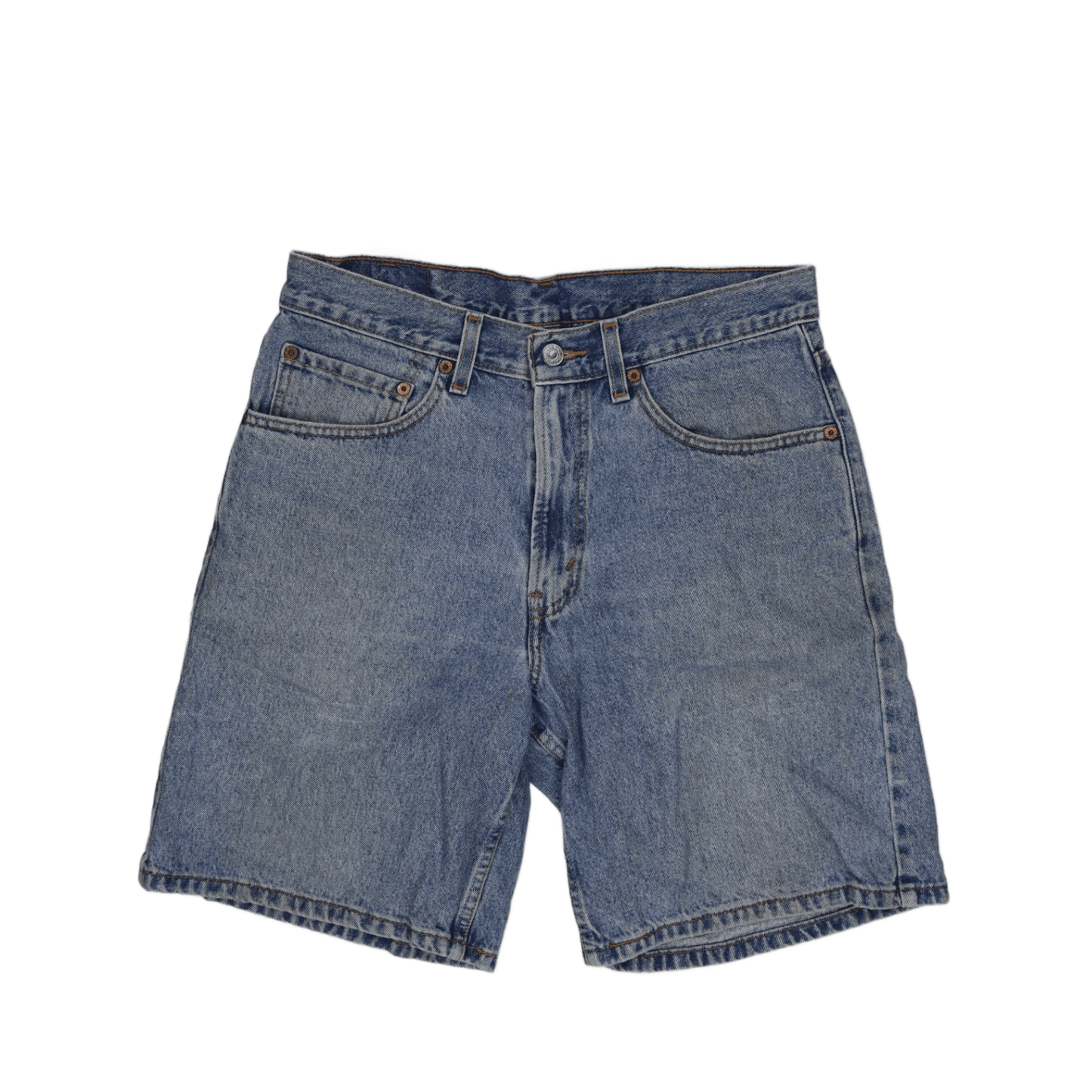 Levi's 550 Relaxed Fit Denim Shorts Blue W31 100% Cotton Vintage