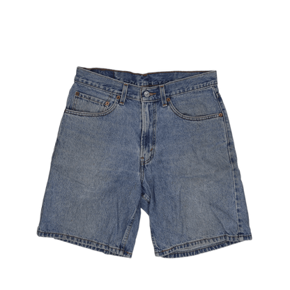 Levi's 550 Relaxed Fit Denim Shorts Blue W31 100% Cotton Vintage