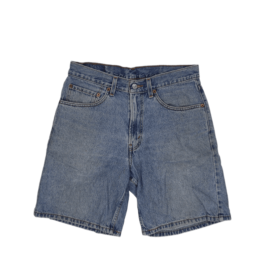 Levi's 550 Relaxed Fit Denim Shorts Blue W31 100% Cotton Vintage